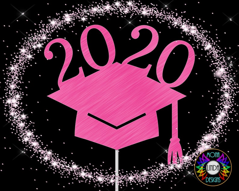 Download Graduation Class of 2020 SVG Cake Topper svg cut file | Etsy