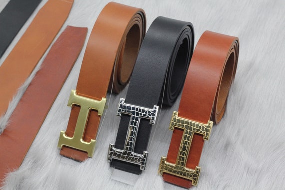 Genuine Leather Belt for Dad Grooms Men Gift Fathers Day - Etsy