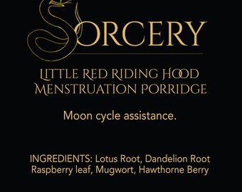 Little Red Riding Hood Menstruation Porridge Herbal Remedy Congee