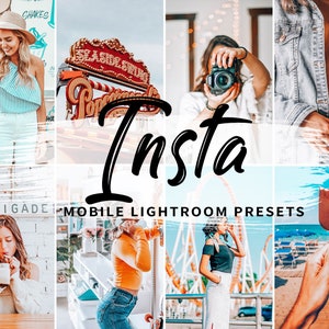 Insta Mobile Lightroom Presets: Photo Filters (DNG)