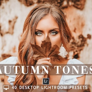 40 Autumn DESKTOP Lightroom Presets, Professional Fall Lightroom Presets, Autumn Tones Presets
