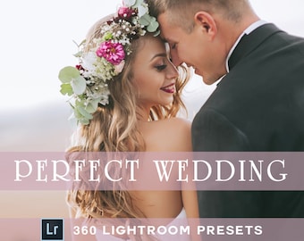 360 Wedding DESKTOP Lightroom Presets Desktop, Bundle Lightroom Wedding Presets, Professional Photography Presets