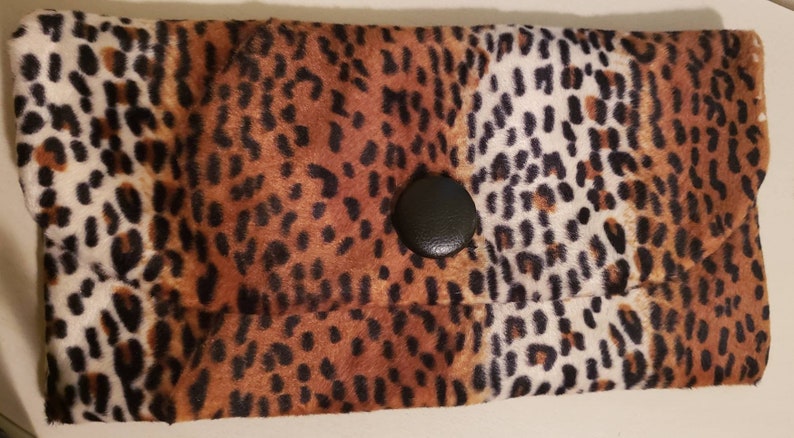 cheetah print clutch