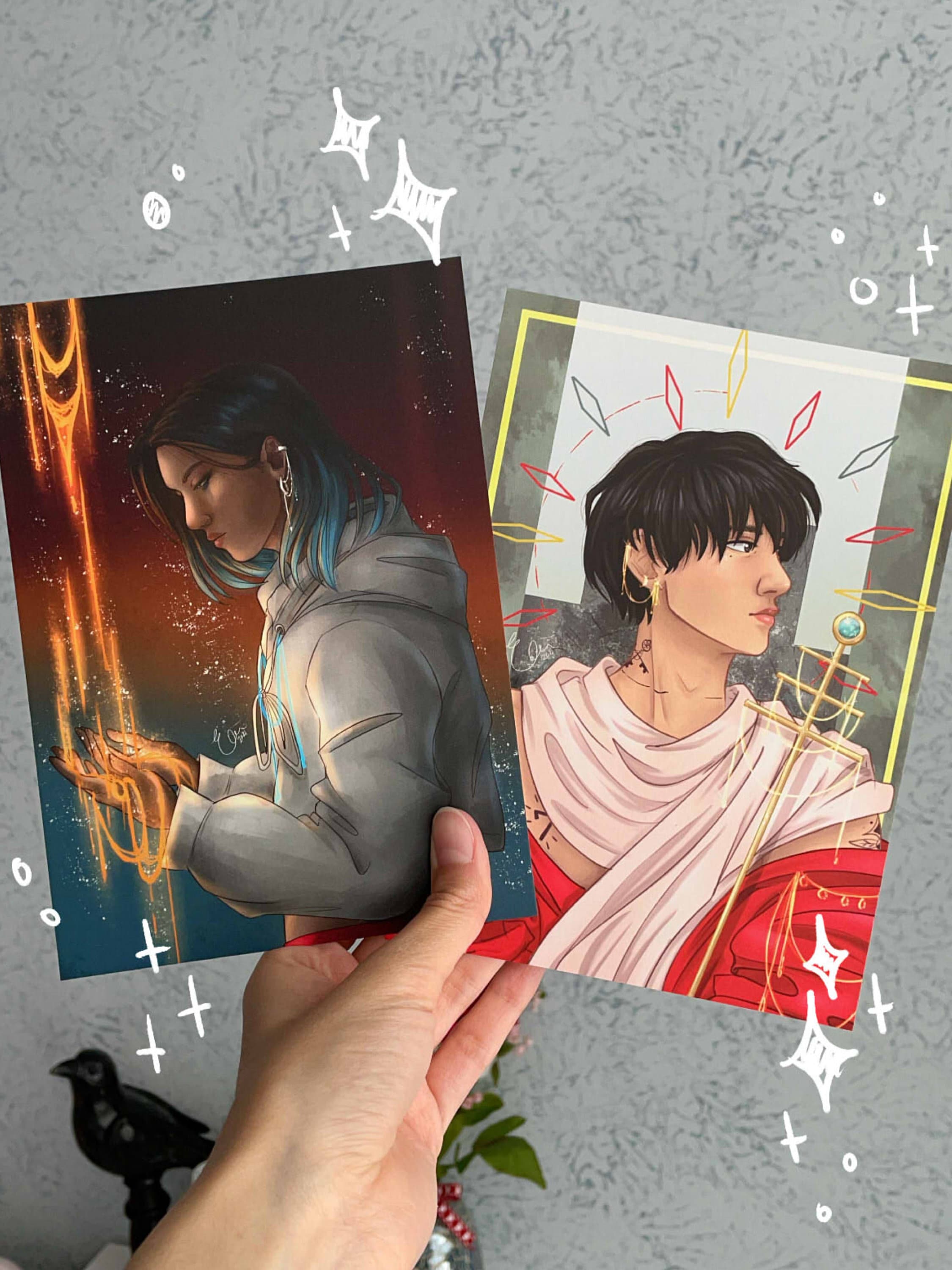Kpop Postcard Prints Etsy