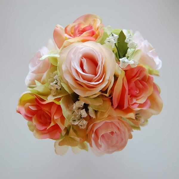 Individuelle Blumensträuße von Blumen und Skript