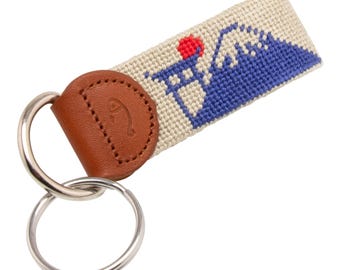 Japan Needlepoint Keychain