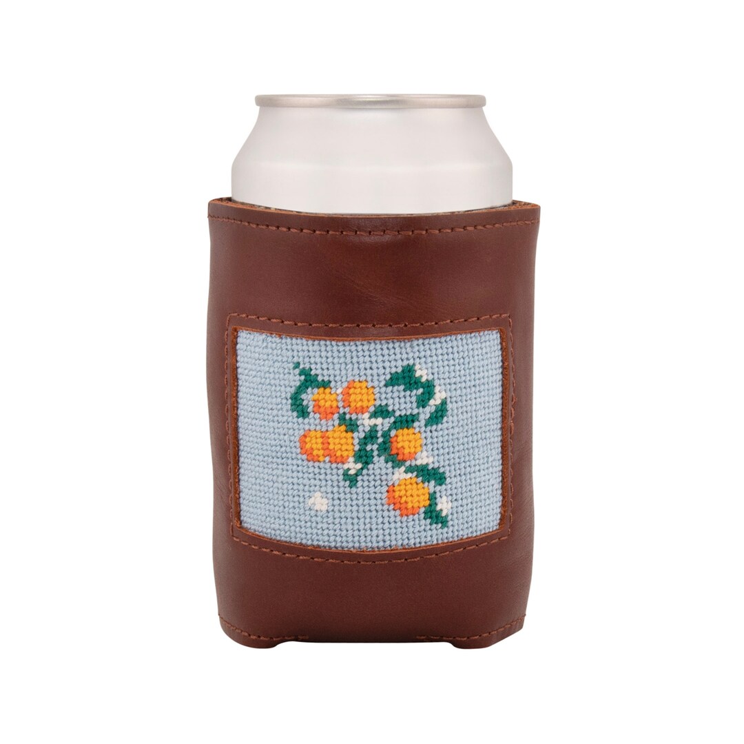 NEEDLEPOINT CAN COOLER, GRILL MASTER
