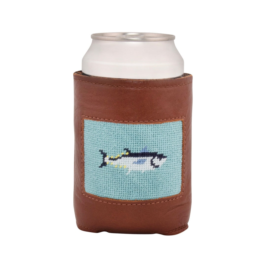 NEEDLEPOINT CAN COOLER, BOTTOMS UP main image 0