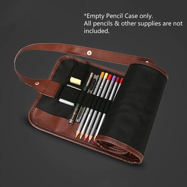 Roll up Pencil Case Etsy