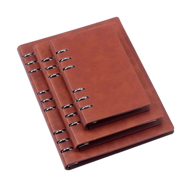 A6 / A5 / B5 PU Leather Planner Organizer Notebook Planner Etsy