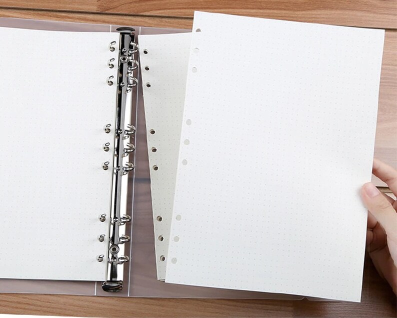 Daily Planner Inserts / B5 Organizer Refills / A4 Planner Inserts