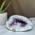 Amethyst Geode Cave: Healing Crystal Decor (2.4 Lb, 5.5 in) product logo