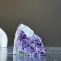 Natural Deep Purple Uruguay Amethyst Crystal Geode product logo
