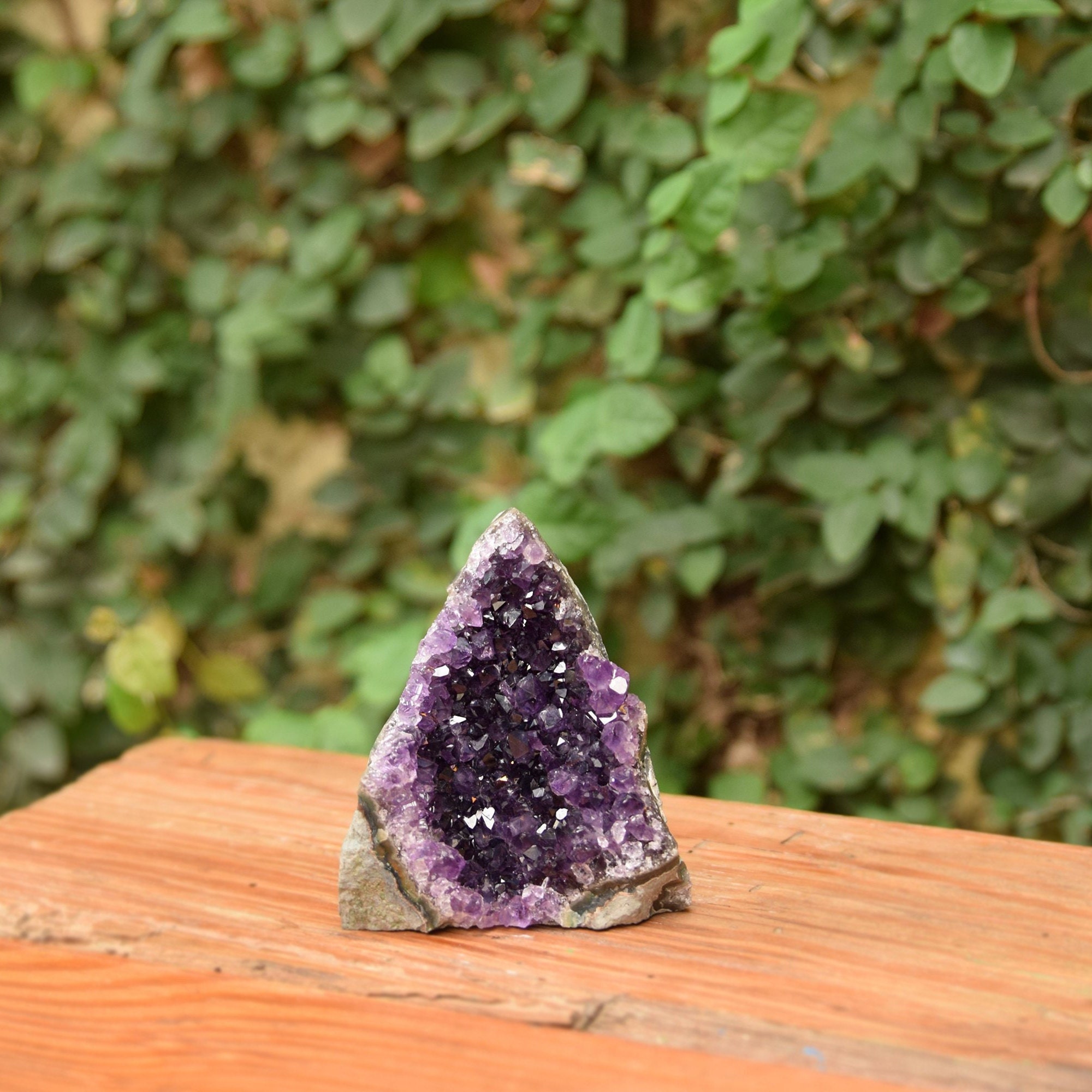 Minerale di ametista naturale Pietra grezza Cluster di cristalli viola, Geode Minerale Roccia curativa Punto di cristallo Bacchetta energetica Artigianato (Size : 30-40pc