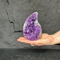 Large crystals Amethyst geode, Unique crystal cluster with FREE GIFT BOX product logo