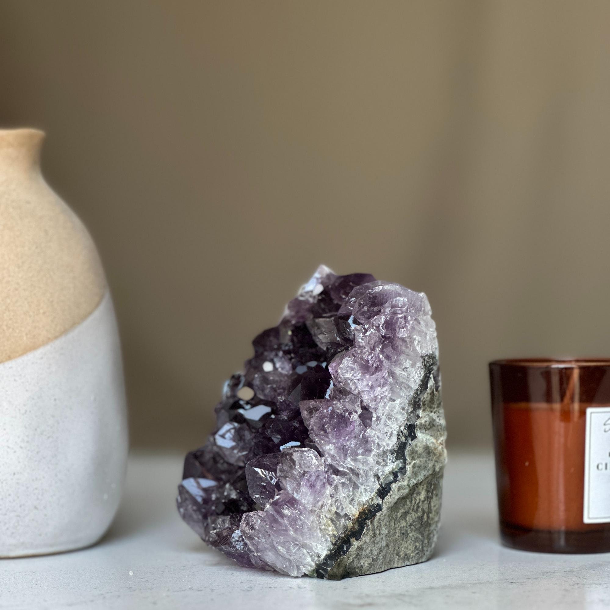Large amethyst cluster deals