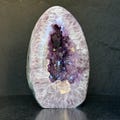 Uruguayan Amethyst and Quartz Cave, Natural Geode, 12 inches Amethyst crystal product logo
