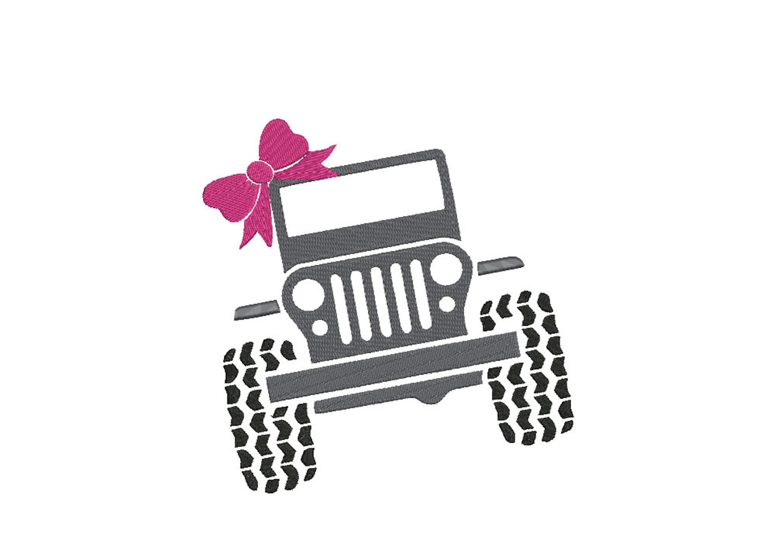 Offroad embroidery designs jeep pattern 3 designs 9 sizes Etsy