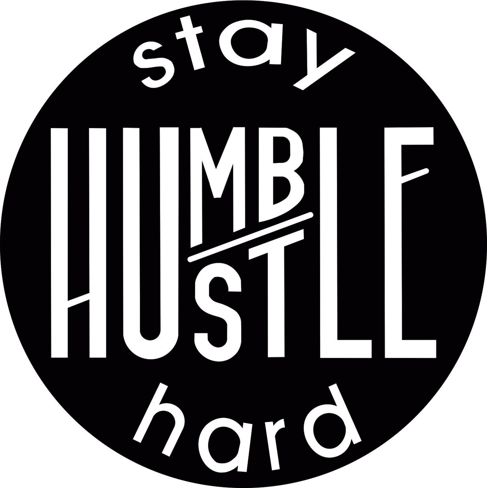 Stay humble hustle hard svg motivational quotes cricut Etsy
