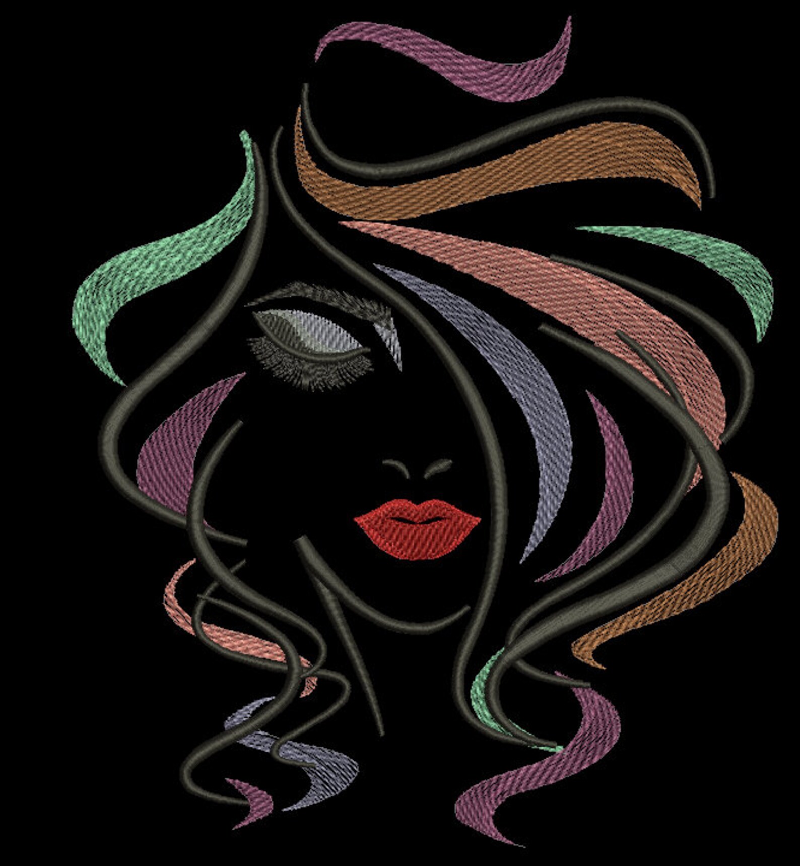 Woman embroidery designs digital download 9 sizes from 385  etsy Woman embroidery designs digital download 9 sizes from 385  etsy