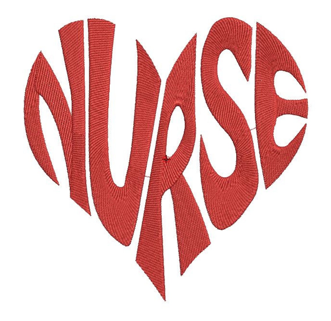 Nurse embroidery design valentines heart embroidery 7 sizes  etsy