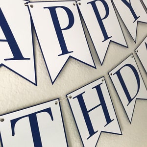 Preppy Puppy Party Happy Birthday Banner Dog Birthday, Boy Birthday Party Decor, First Birthday, Little Gent image 7