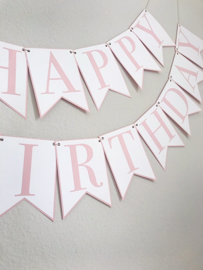 Classic Happy Birthday Party Banner image 3