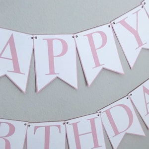 Classic Happy Birthday Party Banner image 5