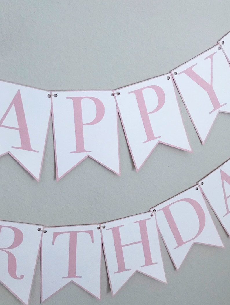 Classic Happy Birthday Party Banner image 5