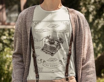 Dark Academia Clothing The Luddite Tarot Card Shirt