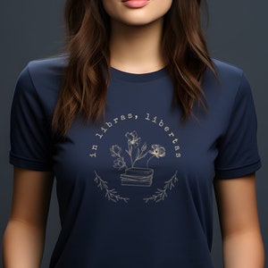 Dark Academia Clothing Bookish Shirt, Indie Light Academia Literary Aesthetic Clothing