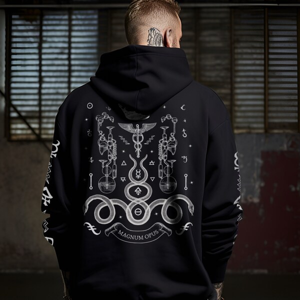 Alchemy Gothic Witch Men's Hoodie