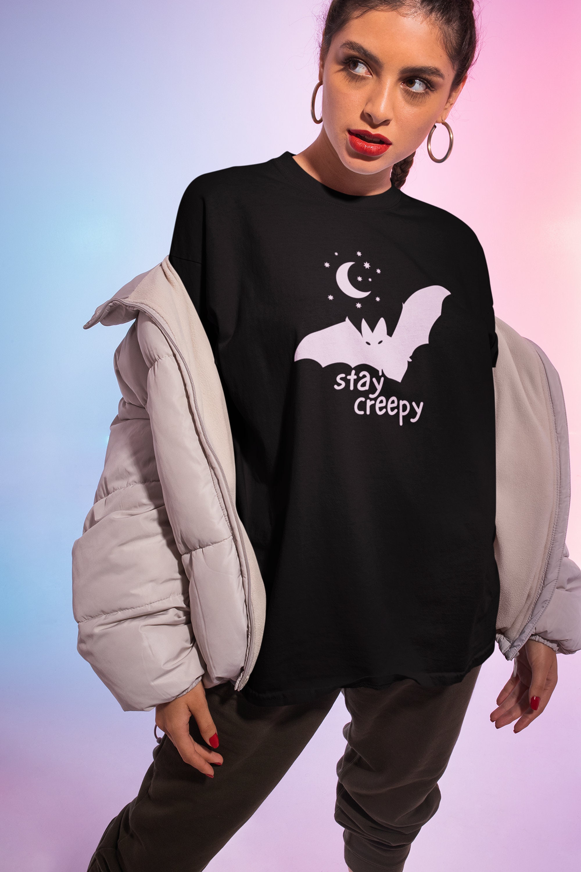 plus size pastel goth