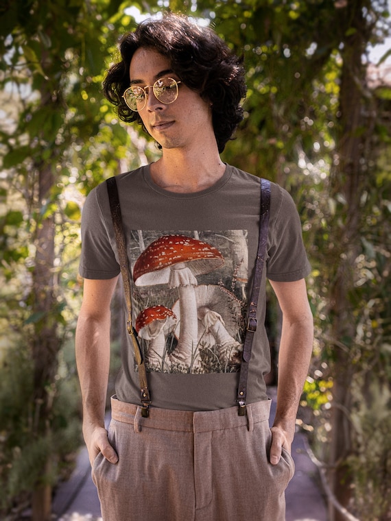 Goblincore Fairy Grunge Mushroom Shirt Vintage Fairycore Aesthetic Clothing Etsy