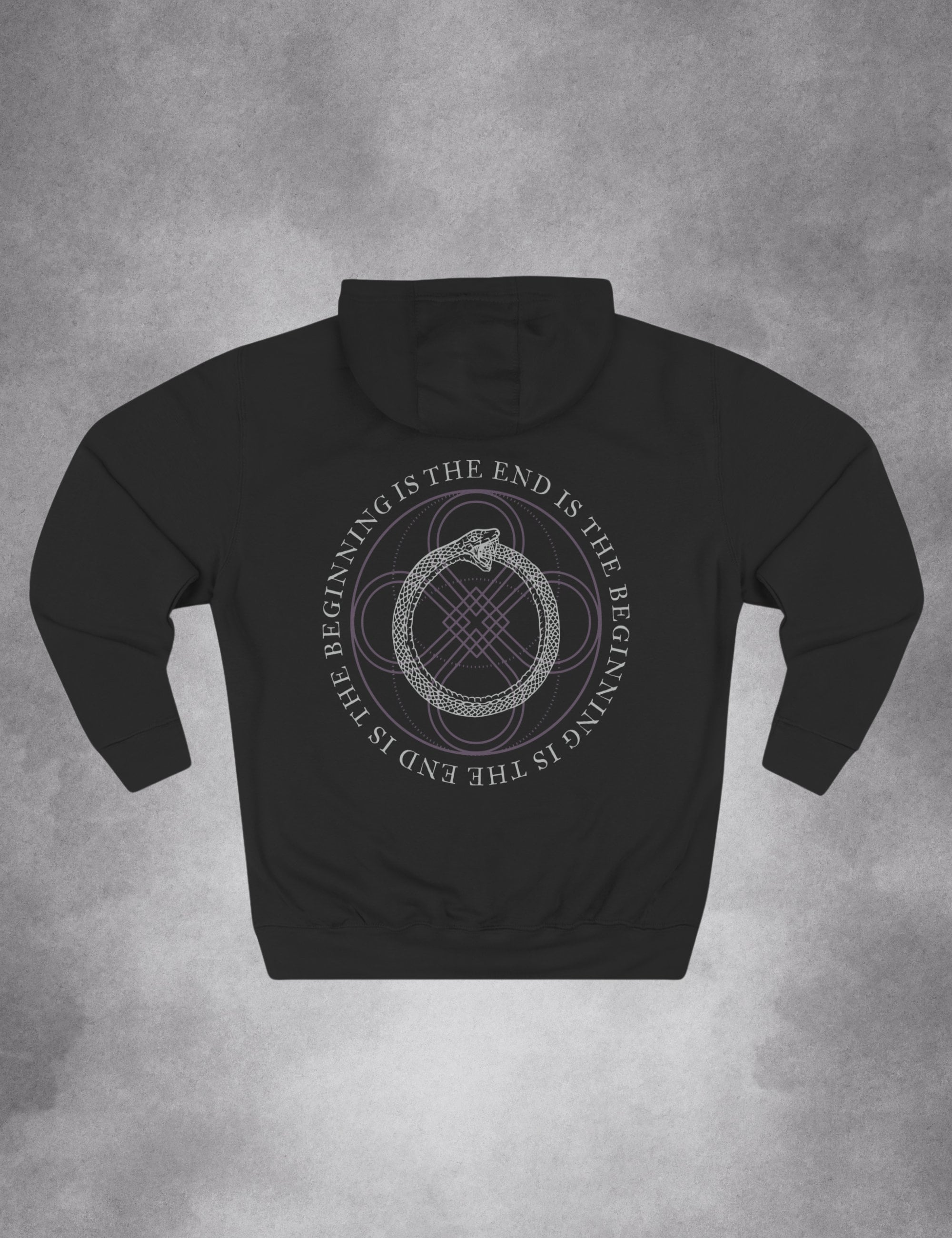 【S】IDEASWAM OUROBOROS HOODIE (Black) OUROBOROS HOODIE (Black) 23AW – IDEASWAM