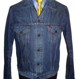 Levis denim jean jacket L slim fit