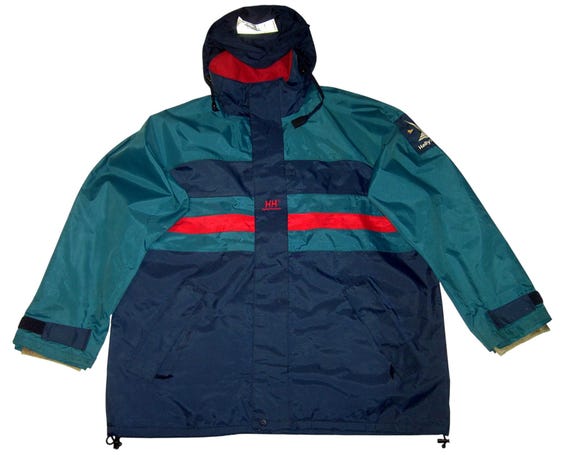 VTG Helly Hansen Twinsail HellyTech yachting gree… - image 1