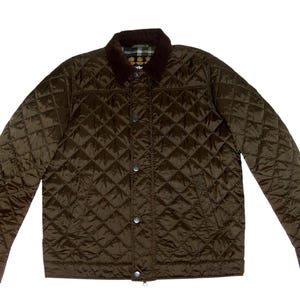 Barbour Lemal Quilt brown jacket XL