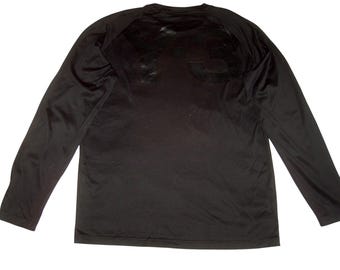 vintage Y-3 Yohji Yamamoto adidas black long sleeved T-shirt XL
