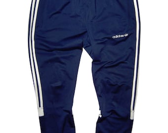 Pantalón de chándal azul marino Adidas talla L