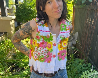 Vintage Towel Vest/Shirt