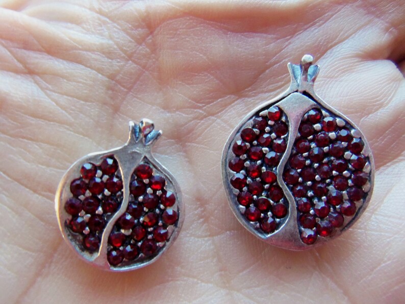 ARMENIAN JEWELRY POMEGRANATE pendant argent arménien Etsy