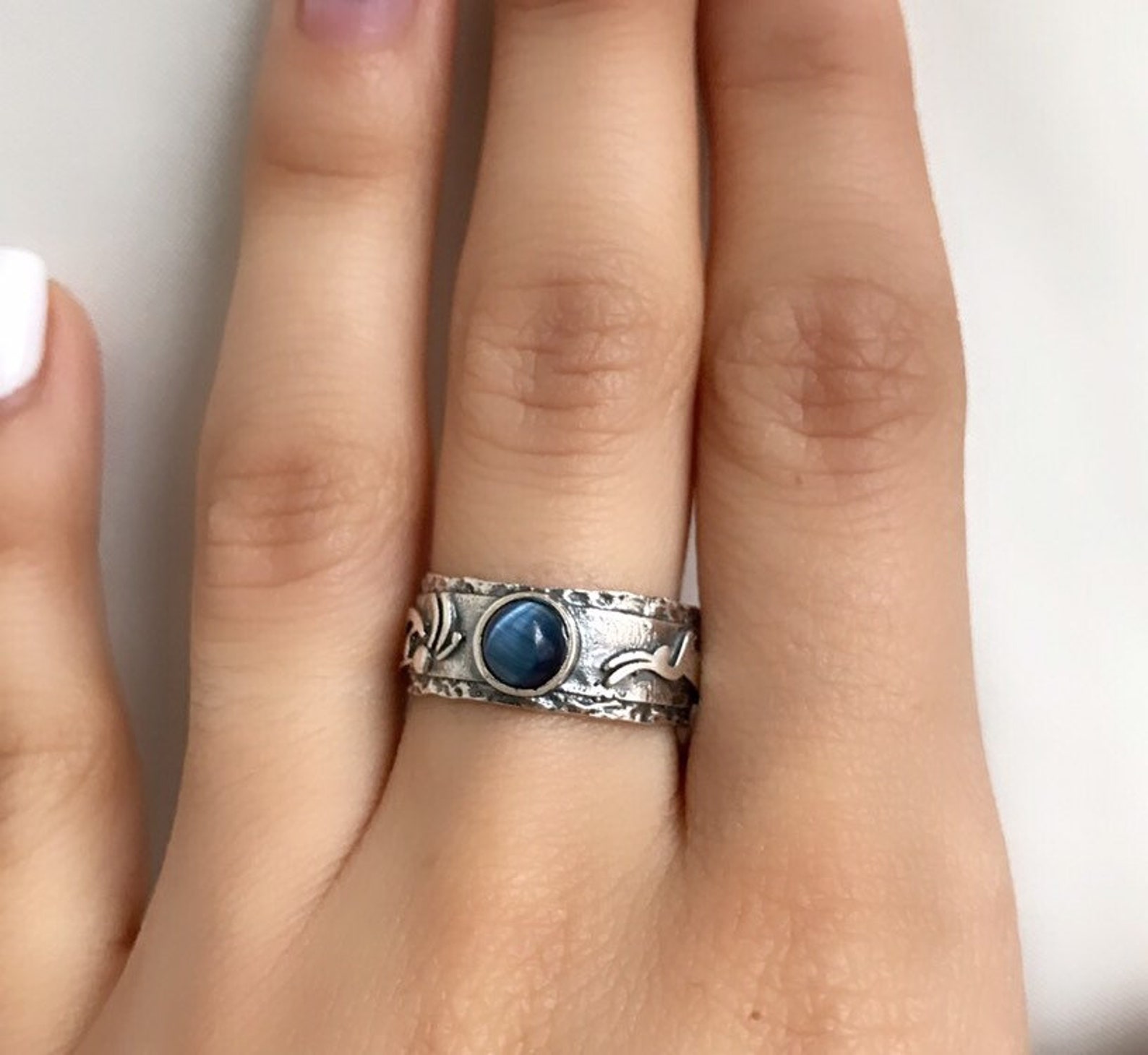 Sterling silver 925 Kokopelli flute player ring Scandinavian Etsy