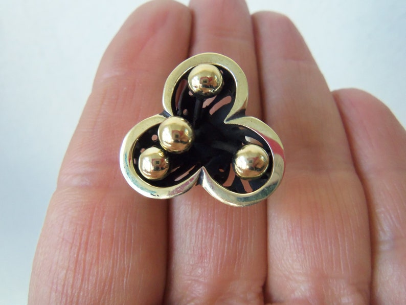 ARMENIAN JEWELRY SET sterling silver 925 gold plated jewelry armenian handmade rare ring flower ring calla lilly jewelry lilly of the valley