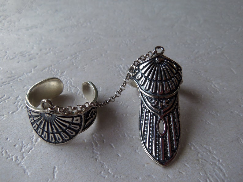 ARMENIAN JEWELRY armenian double ring full finger ring Etsy