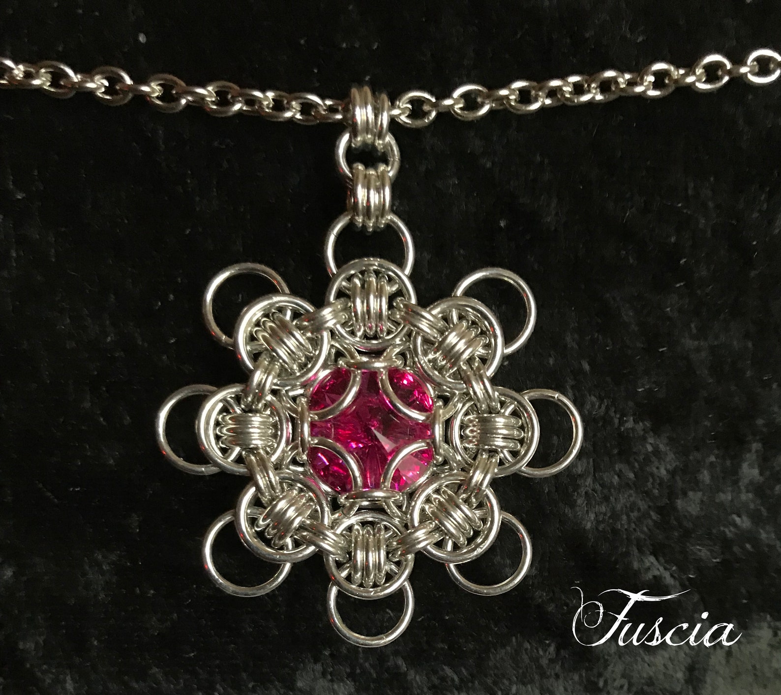 Morning Star Pendant Necklace Etsy