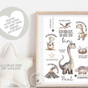 Affiche d'affirmation imprimée pour chambre d'enfant, impression personnalisée ou PDF, amour de soi, courage, cadeau