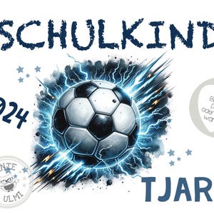 Bügelbild Schulkind Kindergartenkind 2025 mit Wunschname Schule Einschulung Kindergarten Kita Geschenk Schultüte T-Shirt