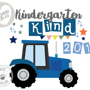 Bügelbild Schulkind Kindergartenkind 2025 mit Wunschname Schule Einschulung Kindergarten Kita Geschenk Schultüte T-Shirt