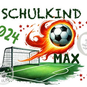 Bügelbild Schulkind Kindergartenkind 2025 mit Wunschname Schule Einschulung Kindergarten Kita Geschenk Schultüte T-Shirt